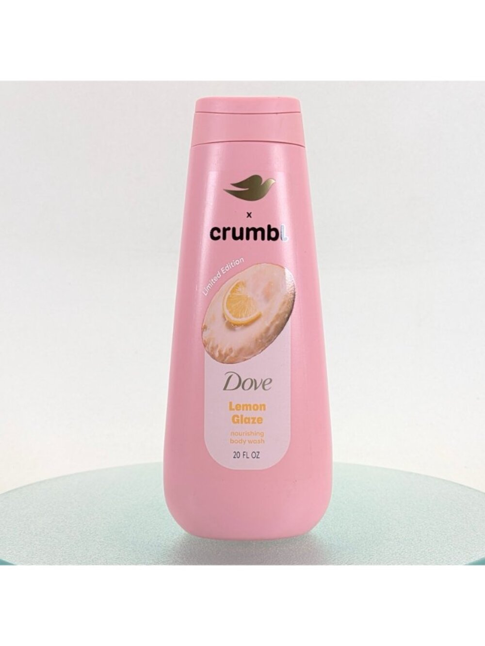 Dove x Crumbl Lot Of 2 Lemon Glaze Body Wash 20 oz - Limited Edition - NEW - Picture 4 of 4